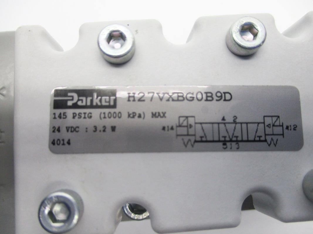PARKER H27VXBG0B9D 145PSIG 24VDC NSNP