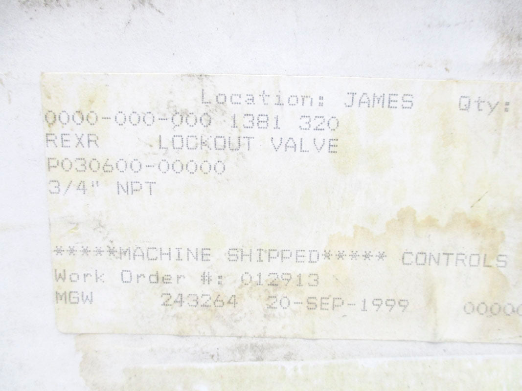 REXROTH P030600-00000 NSMP
