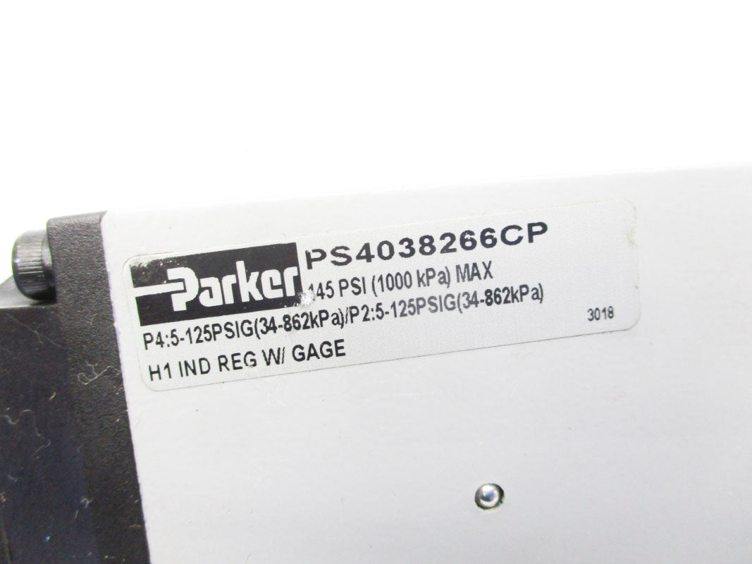 PARKER PS4038266CP 145PSI (AS PICTURED) NSNP