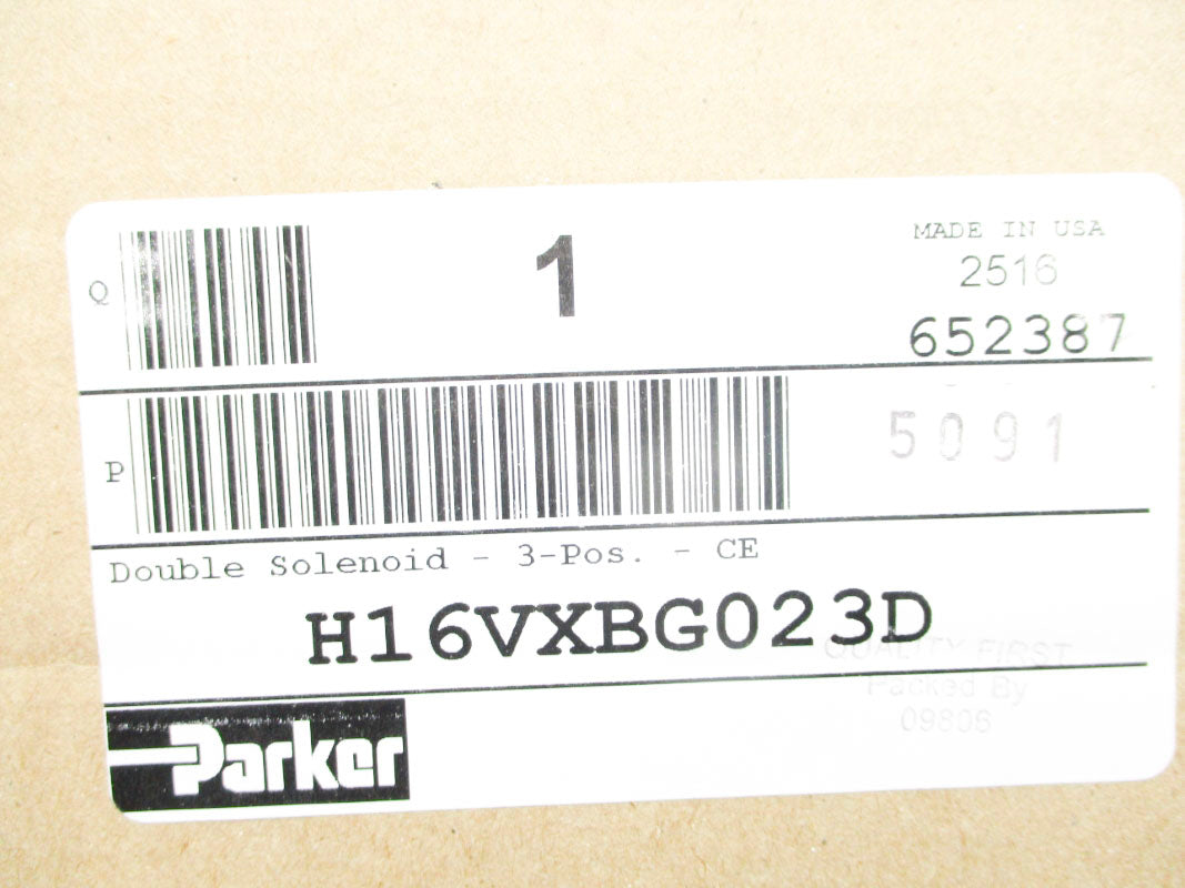 PARKER H16VXBG023D NSFS