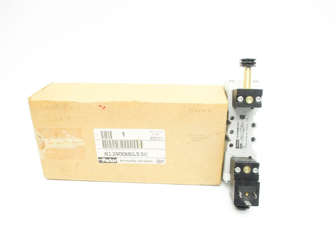 PARKER H12WXBBL53C 145PSIG 120VAC NSMP