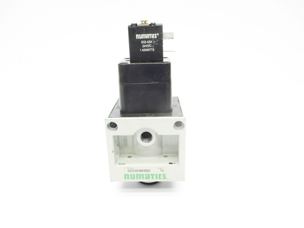 NUMATICS S32CG04BKMQX 150PSI 24VDC UNMP