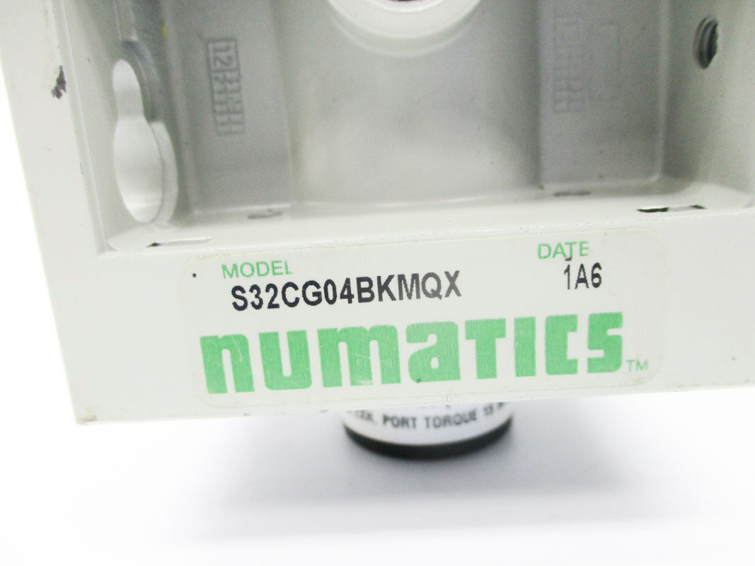 NUMATICS S32CG04BKMQX 150PSI 24VDC UNMP