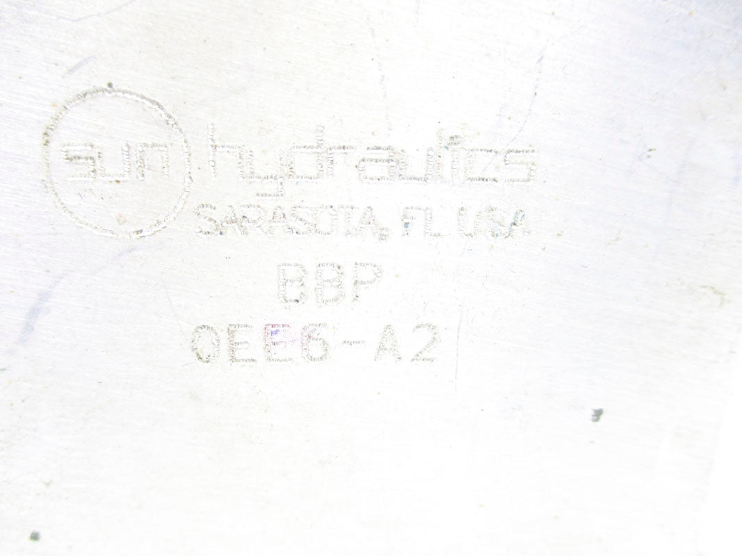 SUN HYDRAULICS BBP 0EE6-A2 UNMP