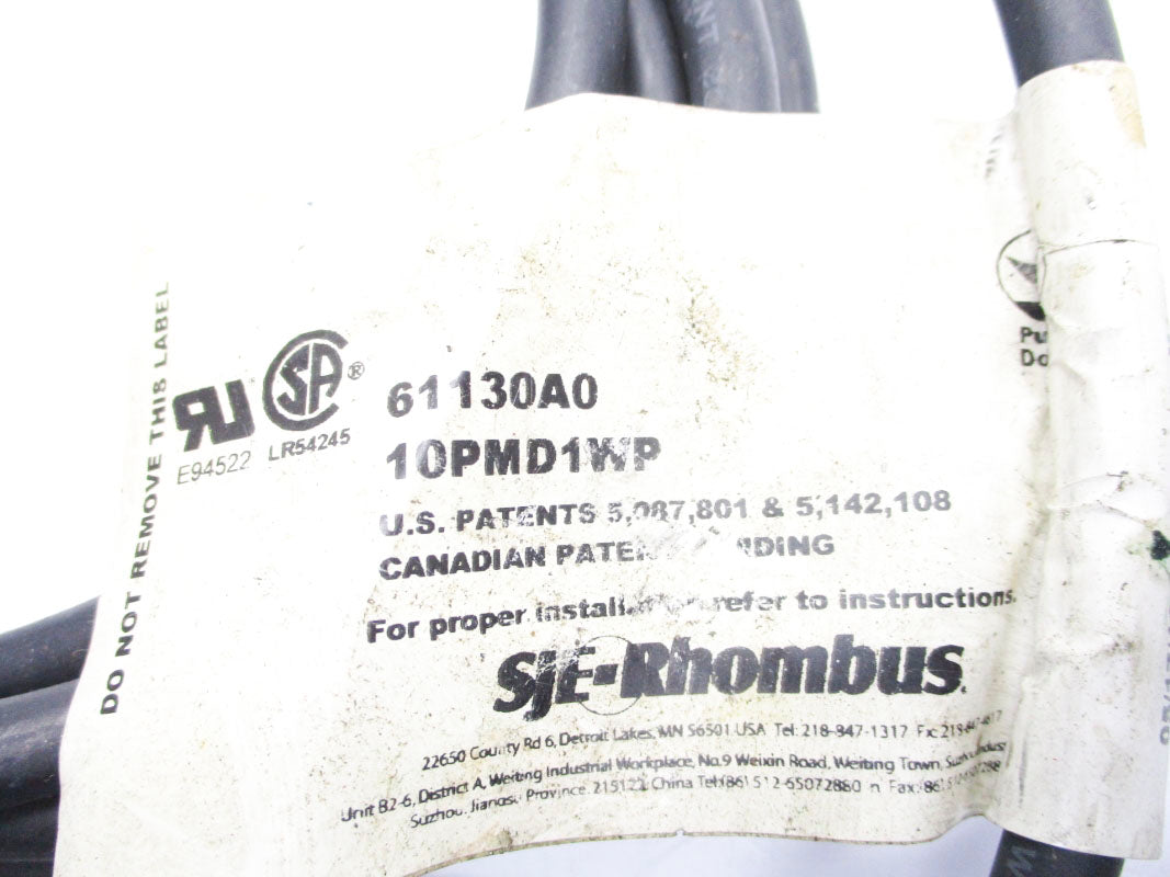 SJE-RHOMBUS 61130A0 10PMD1WP UNMP