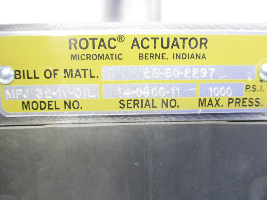 ROTAC MPJ32-1V-OIL 1000PSI NSNP