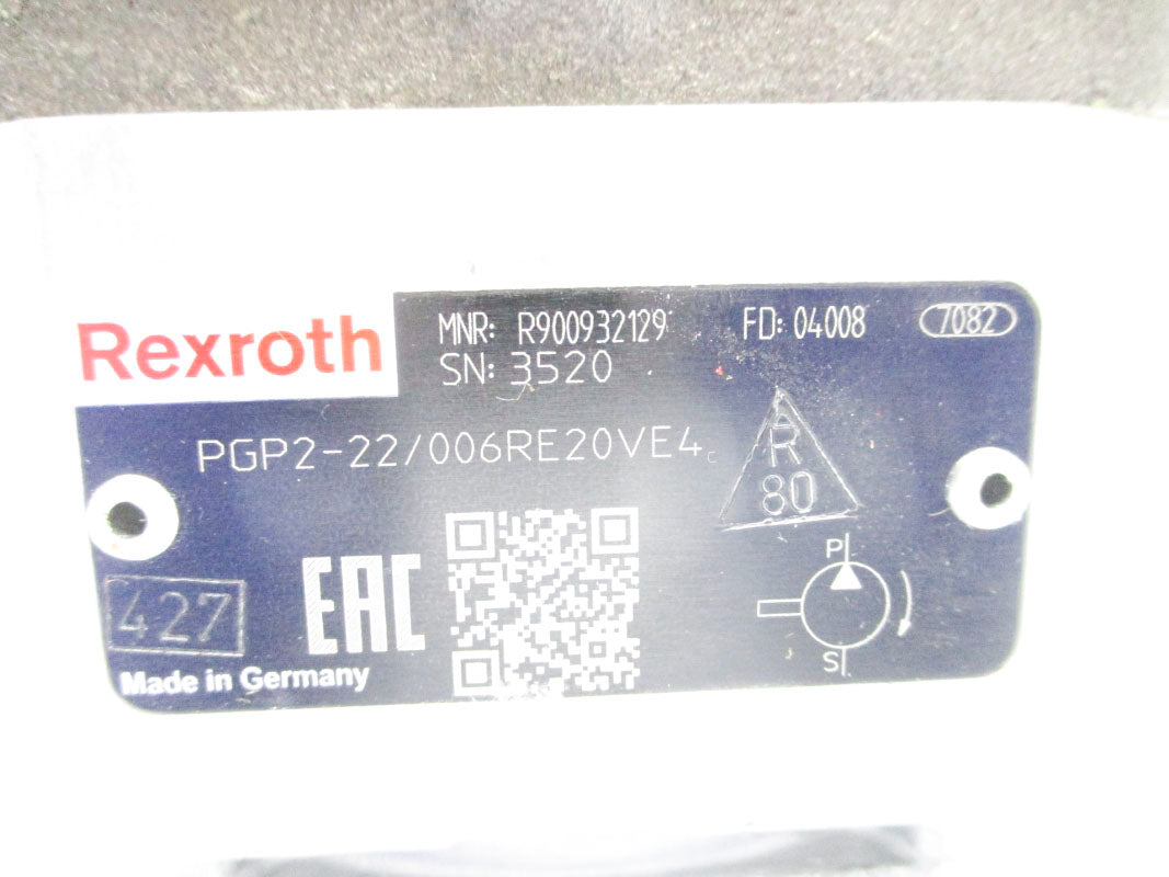 REXROTH R900932129 PGP2-22/006RE20VE4 NSNP