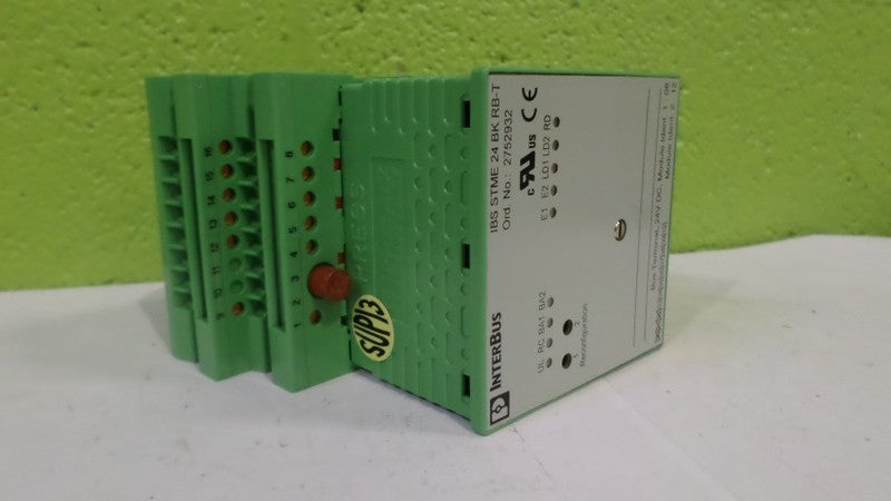PHOENIX CONTACT IBS ST ZF 24 BK RB-T INTERBUS TERMINAL *NEW IN BOX*