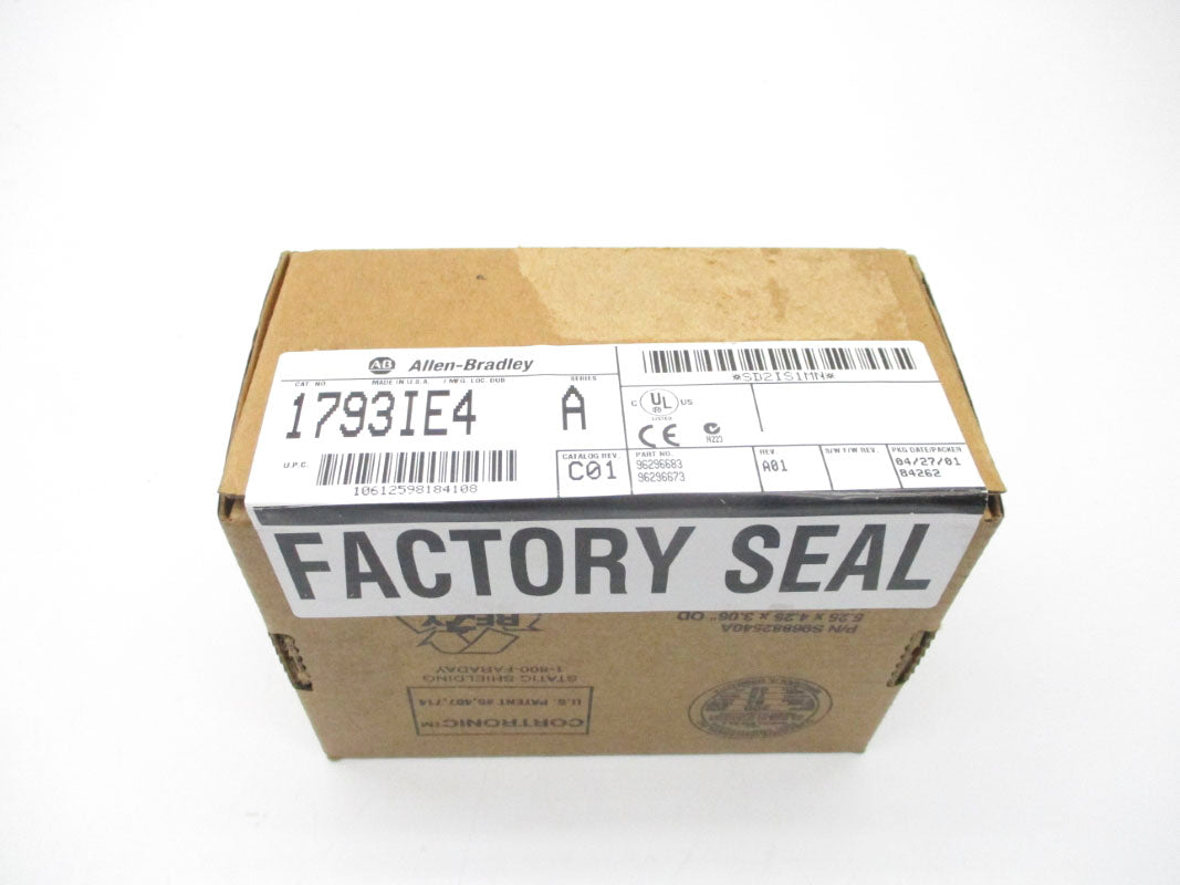 ALLEN BRADLEY 1793-IE4 SER. A DATE: 2001 NSFS