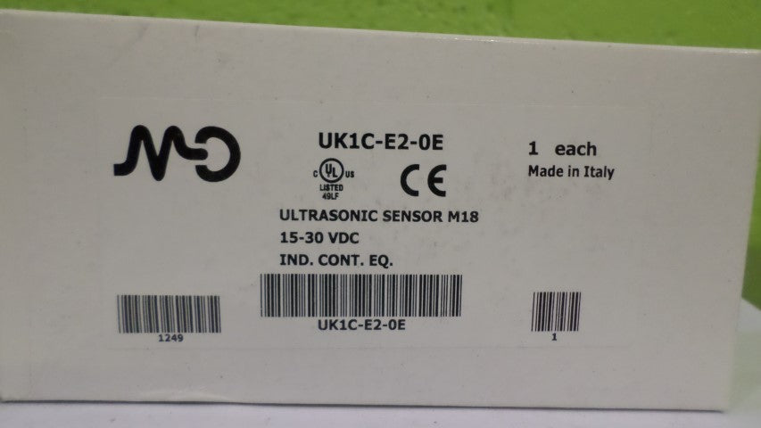 IMO UK1C-E2-0E M18 ULTRASONIC SWITCH *NEW IN BOX*
