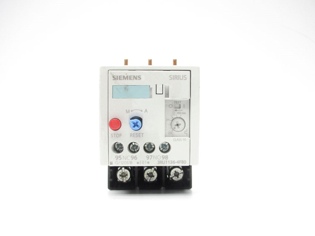 SIEMENS 3RU1136-4FB0 28-40A (AS PICTURED) NSNP