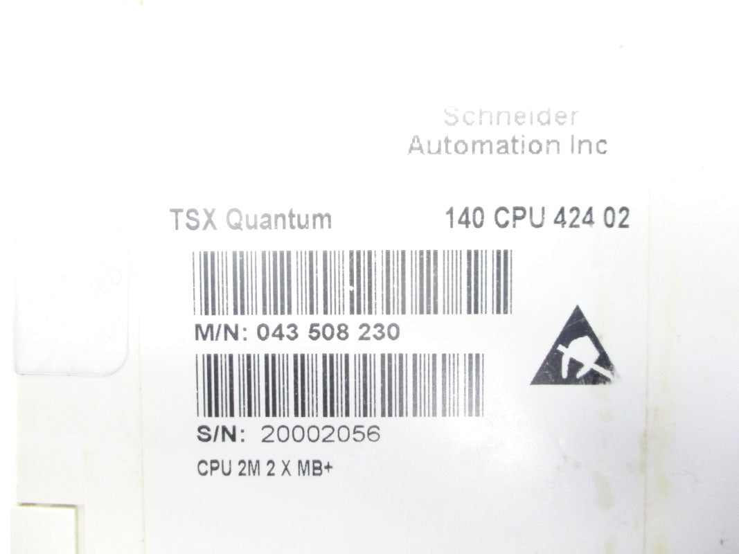 SCHNEIDER AUTOMATION 140CPU42402 UNMP