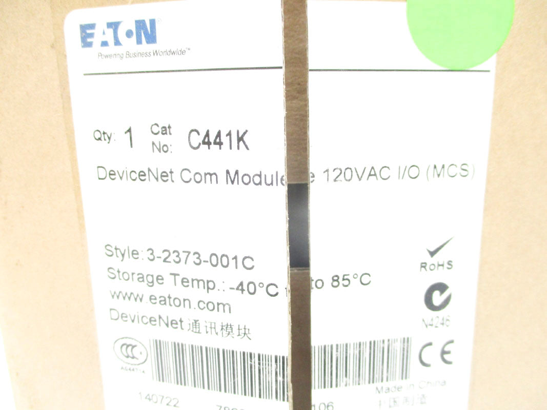 EATON C441K 120VAC NSMP