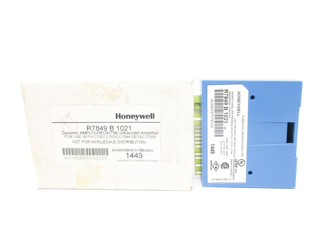 HONEYWELL R7849B1021 1.25VDC 2/3S NSMP