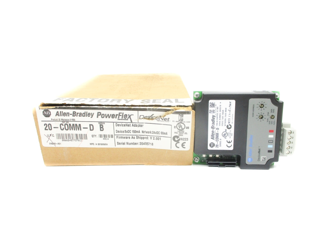 ALLEN BRADLEY 20-COMM-D SER. B F/W V2.001 24VDC NSMP