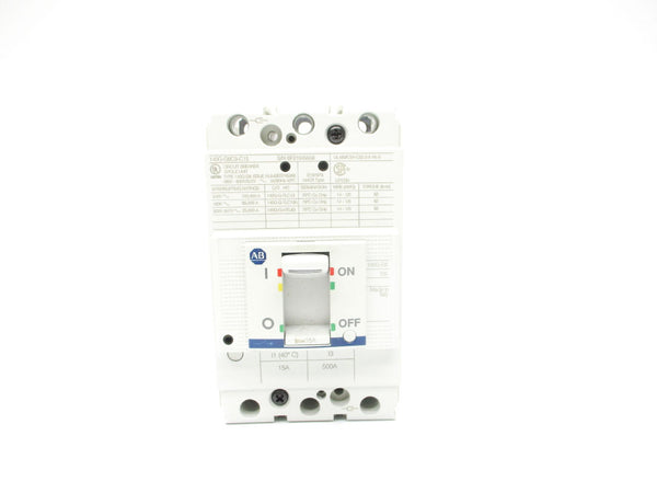 ALLEN BRADLEY 140G-G6C3-C16 SER. A 15A 480V NSMP