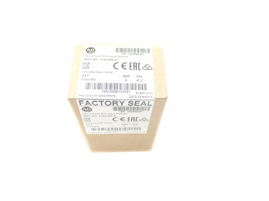ALLEN BRADLEY 1794-IR8 SER A F/W K.2 DATE: 2016 NSFS