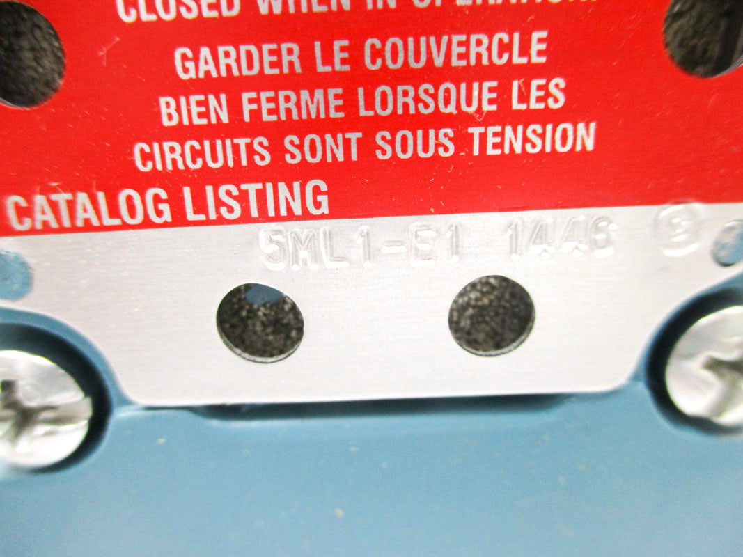 MICRO SWITCH 5ML1-E1 600VAC 20A NSMP