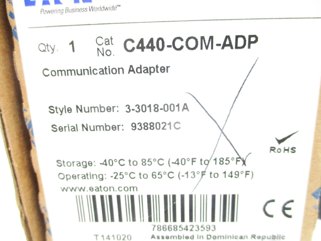 EATON C440-COM-ADP 24VDC NSMP