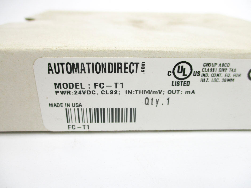 AUTOMATION DIRECT FC-T1 24VDC NSMP