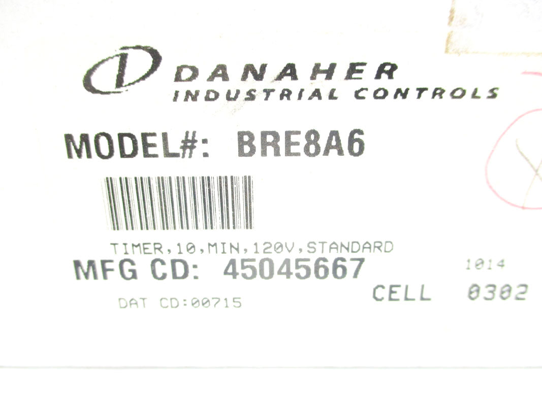 EAGLE SIGNAL BRE8A6 0-10M 120V 10A NSMP