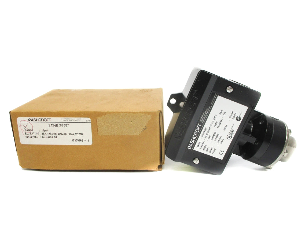 ASCHROFT B424BXG607 15PSI 15A 480VAC NSMP