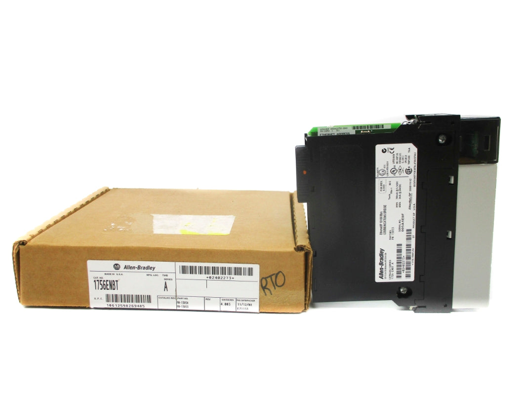 ALLEN BRADLEY 1756-ENBT SER. A F/W 4.003 24VDC NSMP