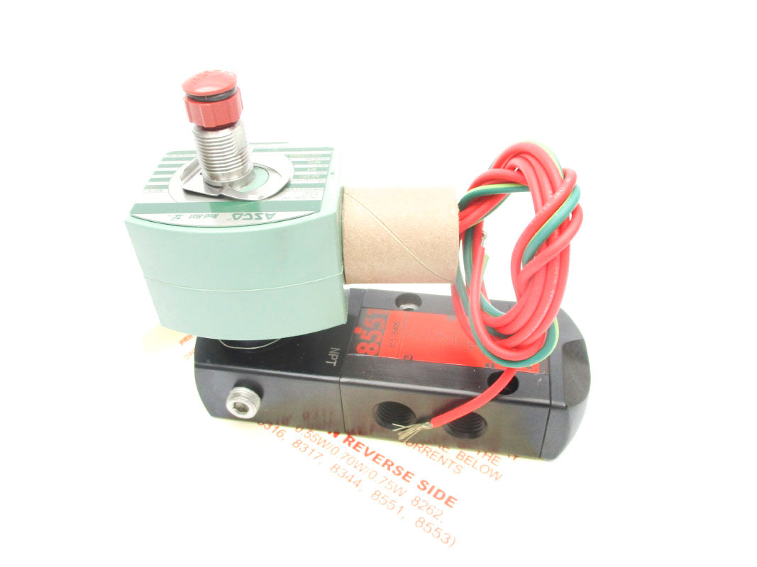 ASCO 8551H305 24/DC 35-130PSI NSMP