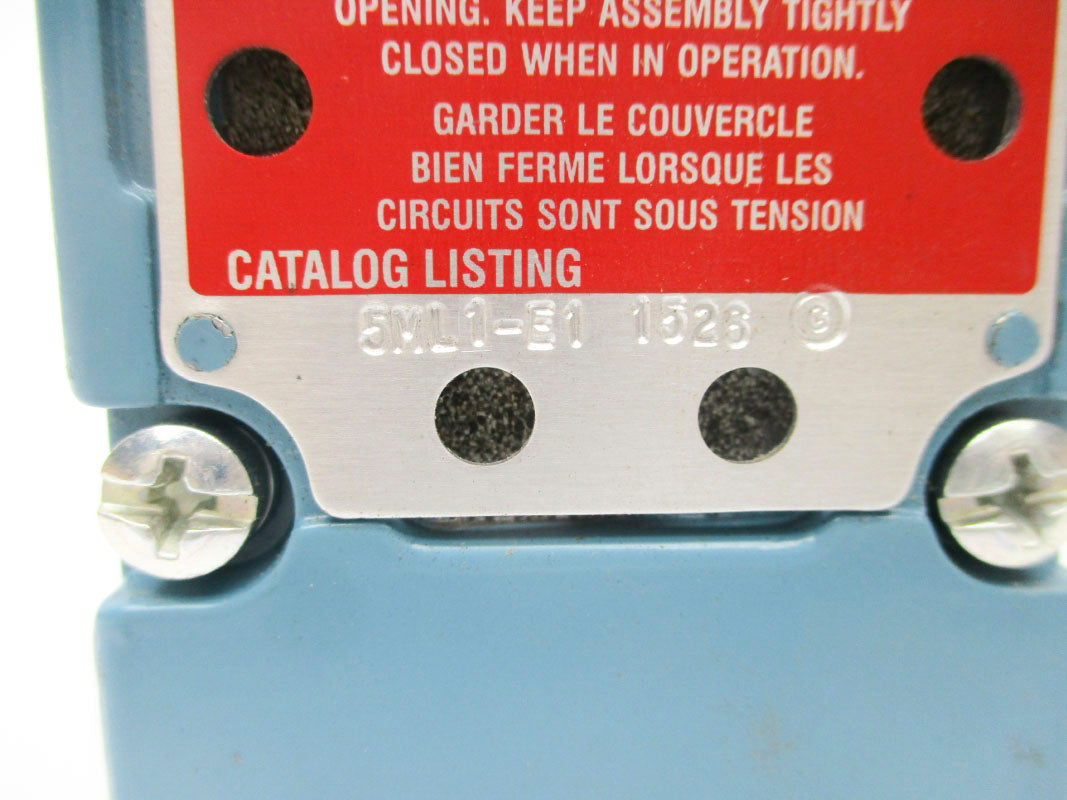 MICRO SWITCH 5ML1-E1 600VAC 20A UNMP
