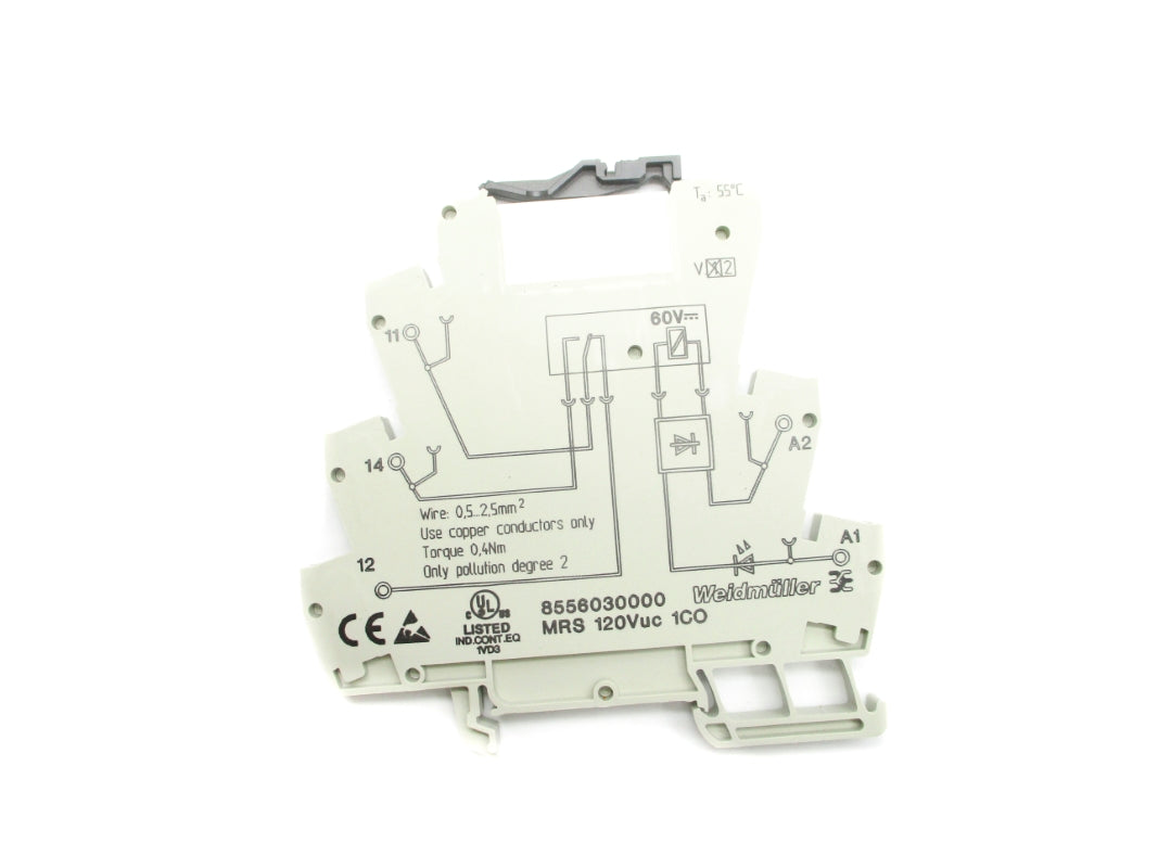 WEIDMULLER 8556030000 6A 120V NSNP