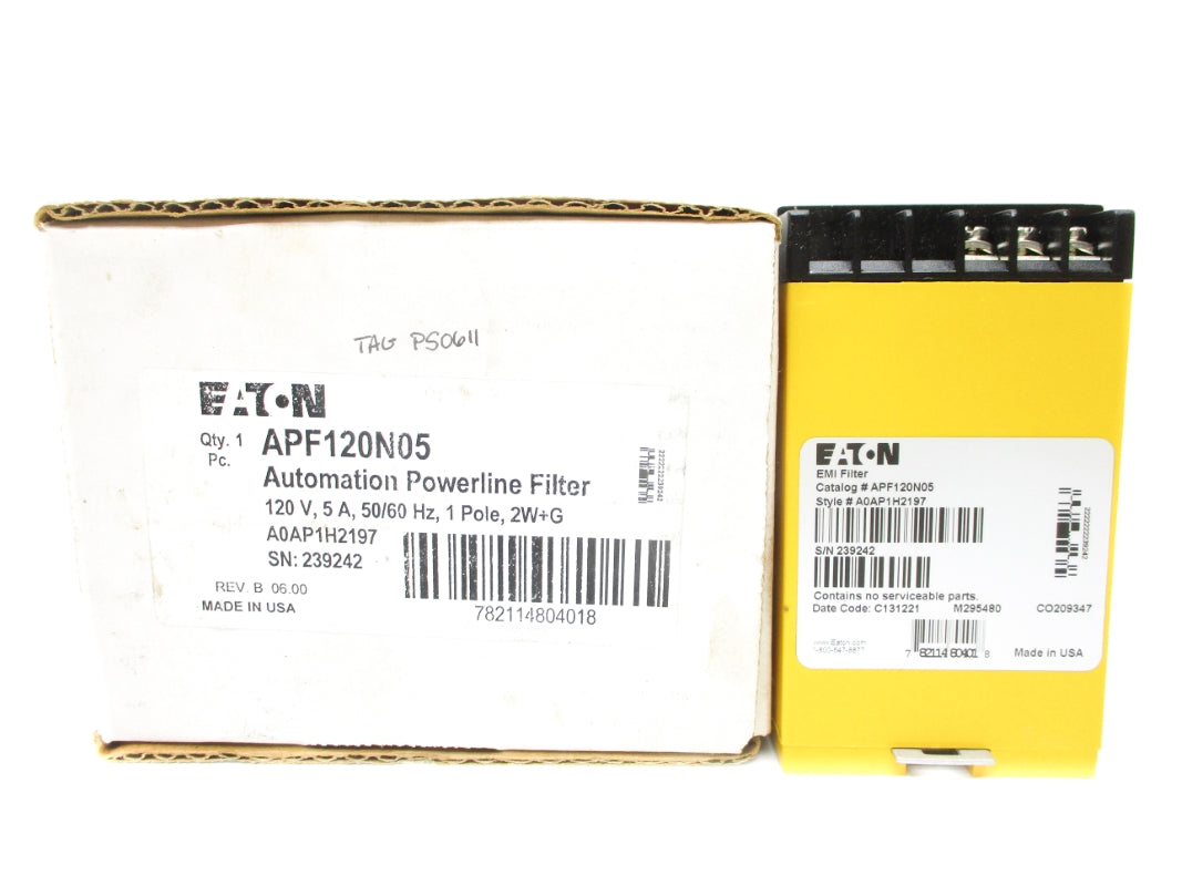 CUTLER HAMMER APF120N05 120V 5A NSMP