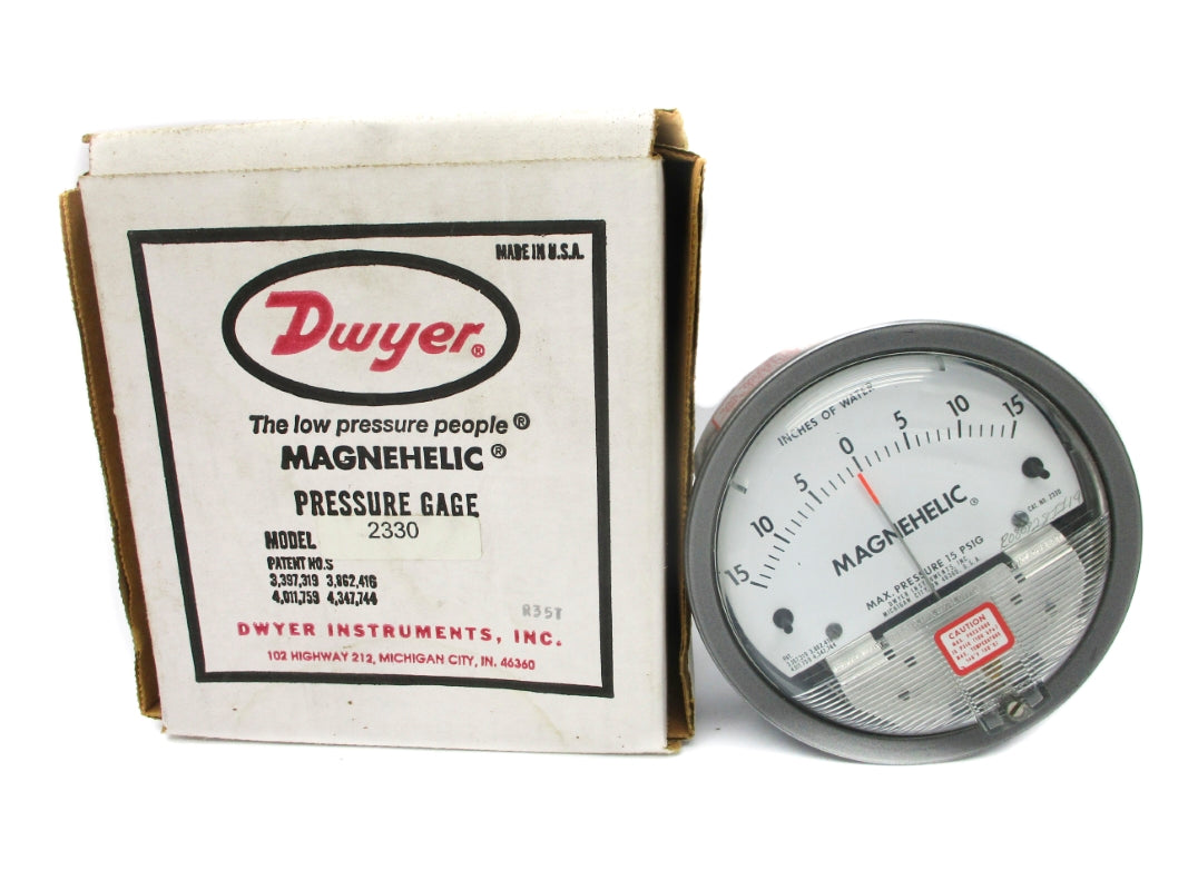 DWYER 2330 15-0-15PSI NSMP