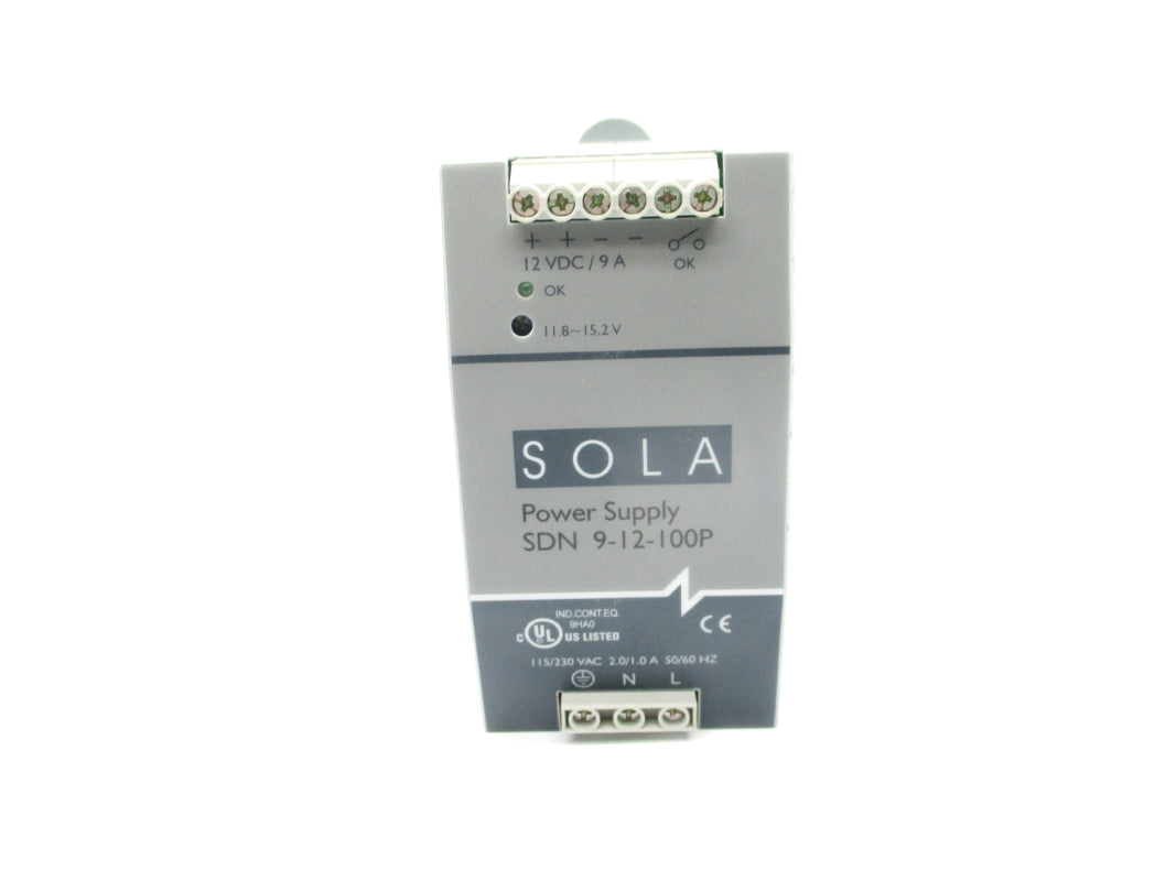 SOLA SDN9-12-100P 12VDC 9A NSNS