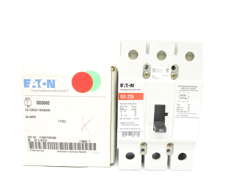 EATON GD3080 80A 480V NSMP