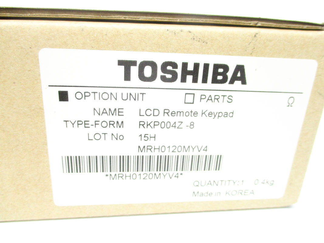 TOSHIBA RKP004Z-8 NSMP
