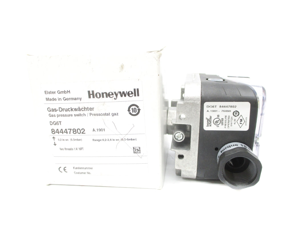 HONEYWELL DG6T 84447802 0.2-2.4PSI NSMP