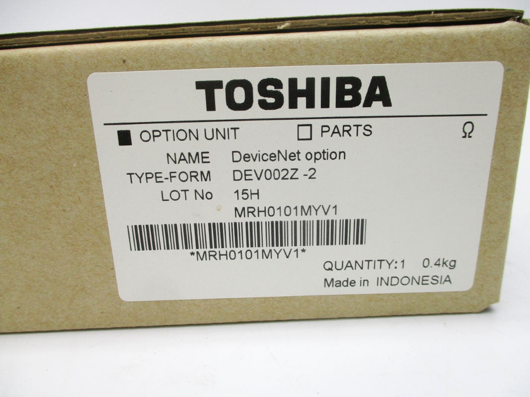 TOSHIBA DEV002Z-2 NSMP