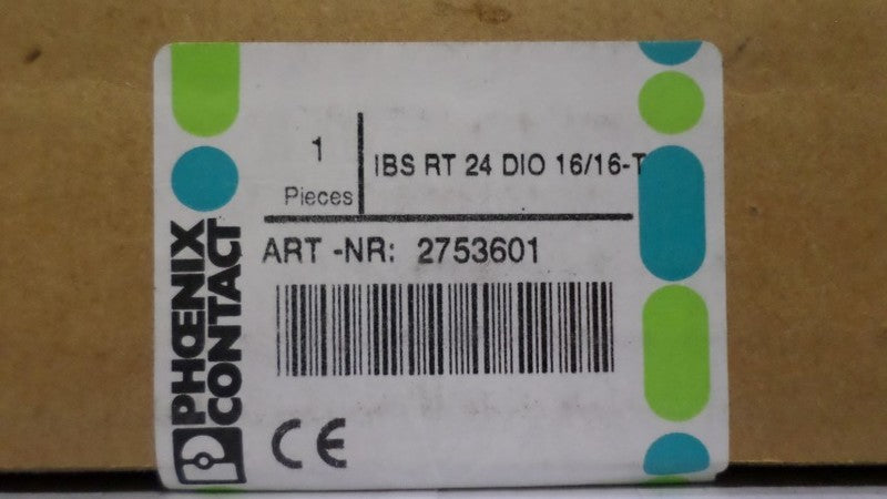PHOENIX CONTACT IBSRT24DIO16/16T INTERBUS MODULE *FACTORY SEALED*