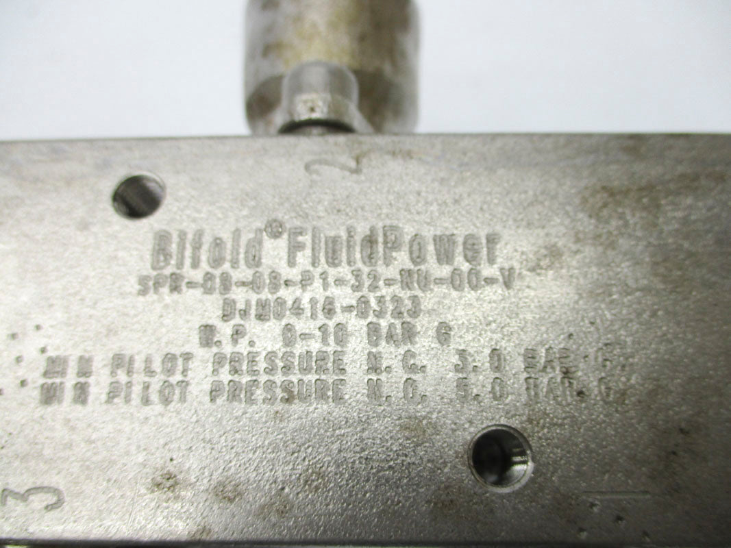 BIFOLD FLUIDPOWER SPR-D8-08-P1-32-NU-00-V DJM0416-0323 NSNP