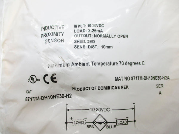 ALLEN BRADLEY 871TM-DH10NE30-H2 SER. A 10-30VDC NSMP