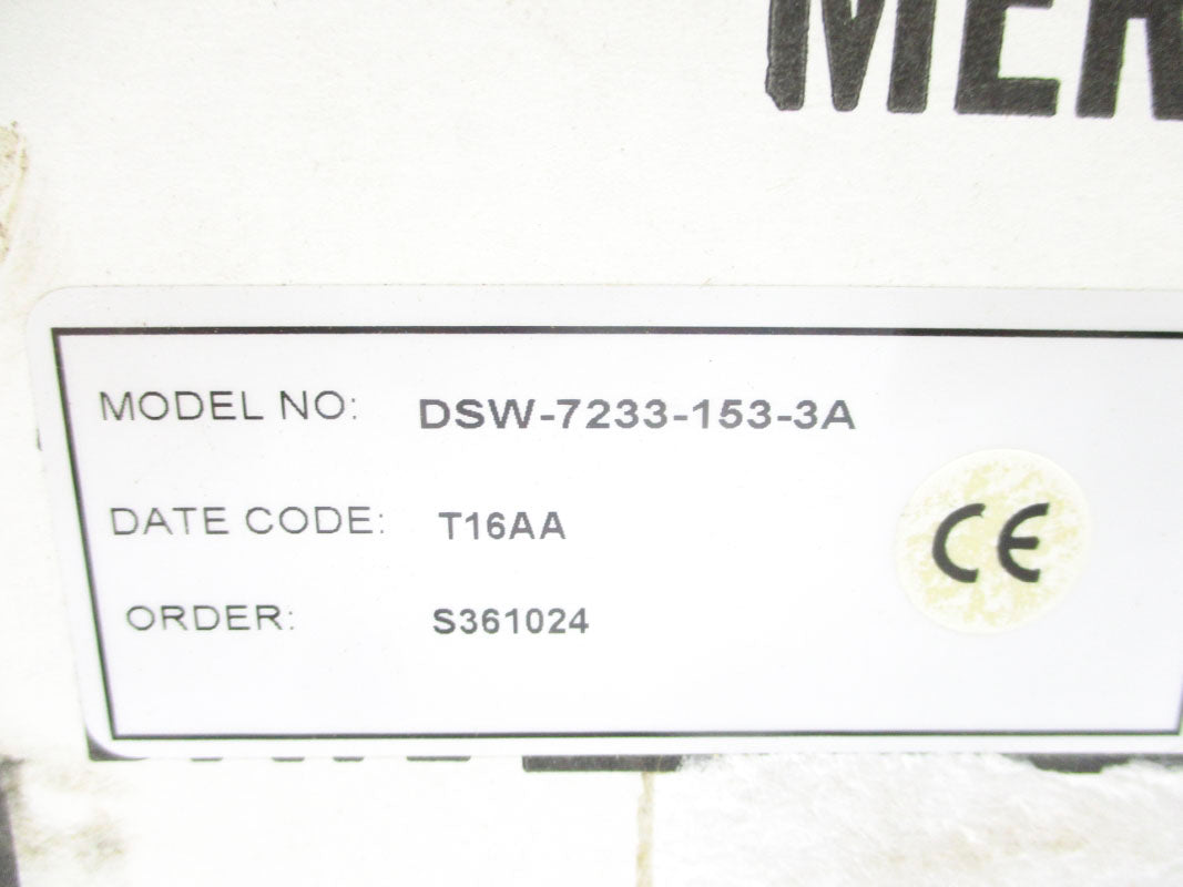 MERCOID DSW-7233-153-3A 277VAC 15A NSMP