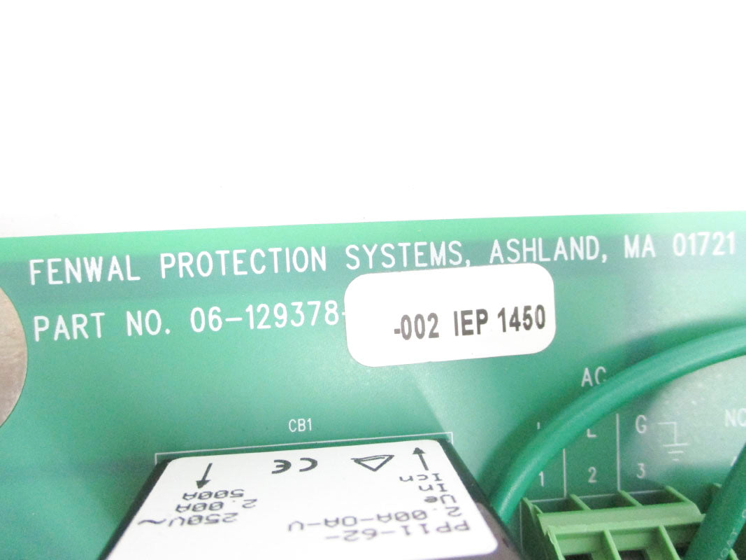 FENWAL PROTECTION SYSTEMS 06-129378-002 NSNP