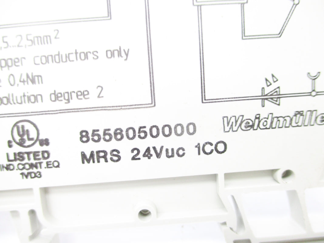 WEIDMULLER 8556050000 24V NSNP