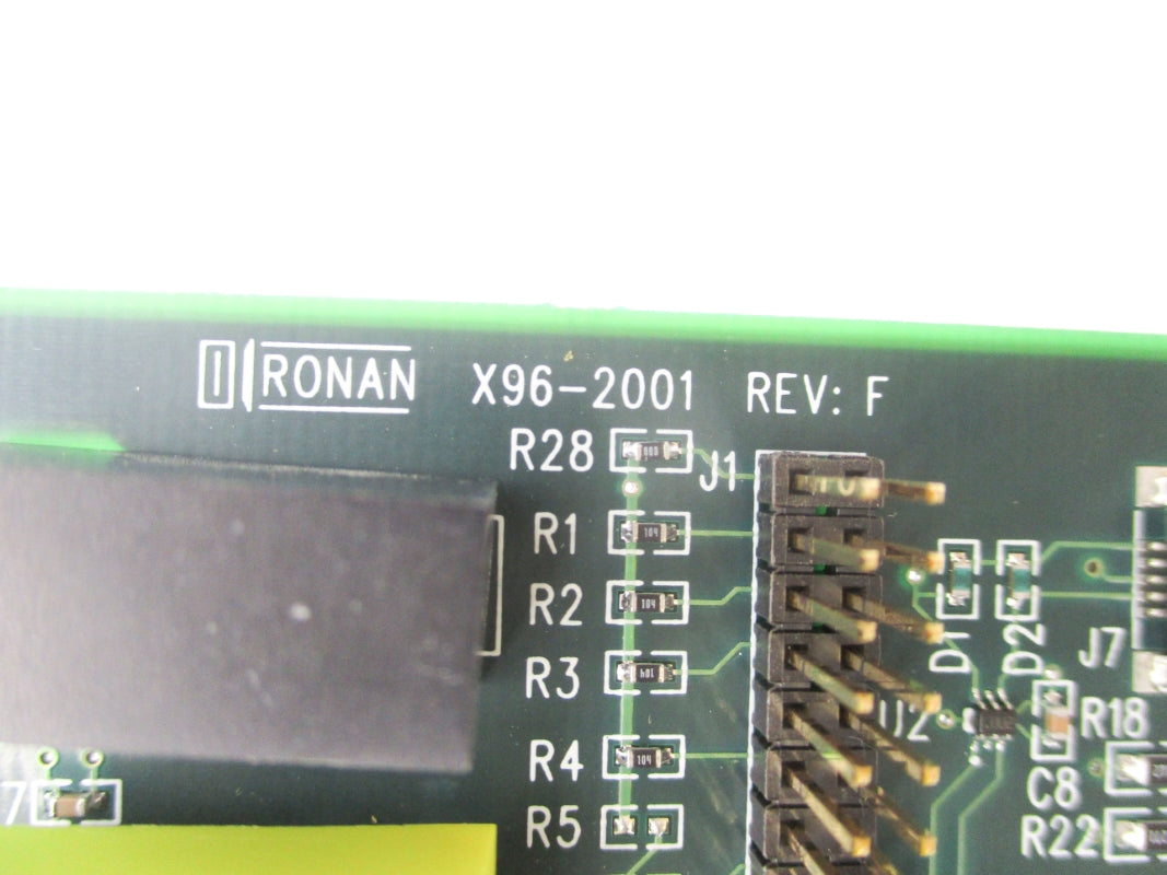 RONAN ENGINEERING X96-2001 REV. F NSNP