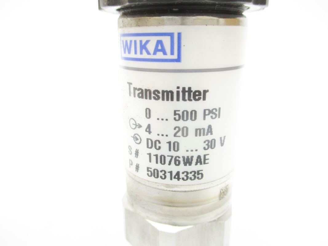 WIKA S-10 50314335 500PSI 10-30VDC NSMP