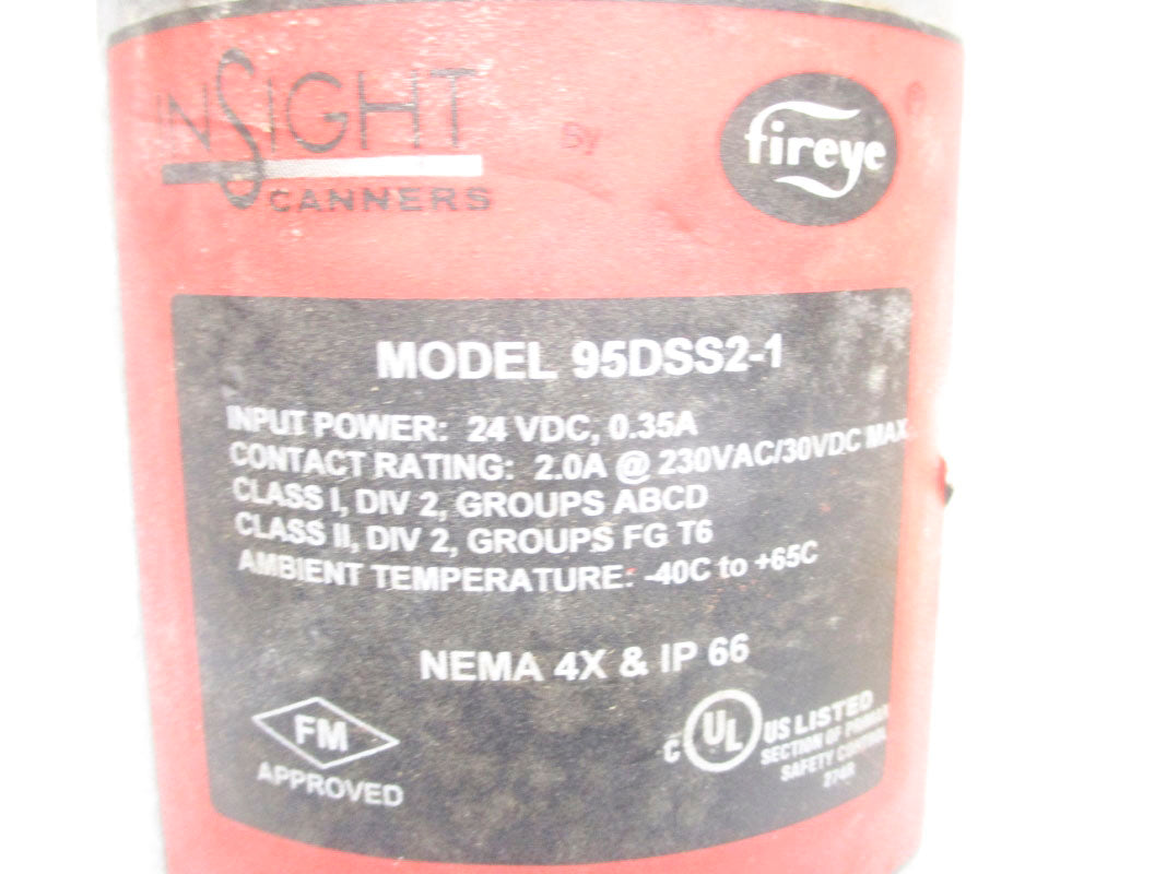 FIREYE 95DSS2-1 24VDC 0.35A UNMP