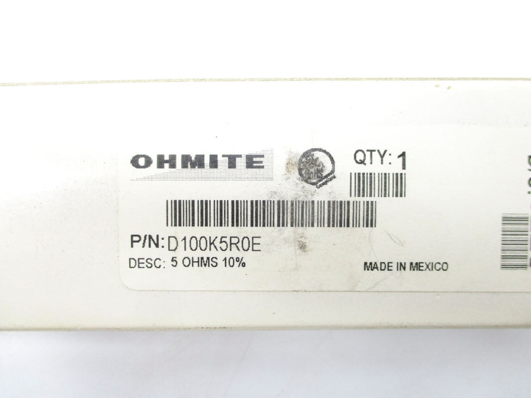 OHMITE D100K5R0E 5OHMS NSMP