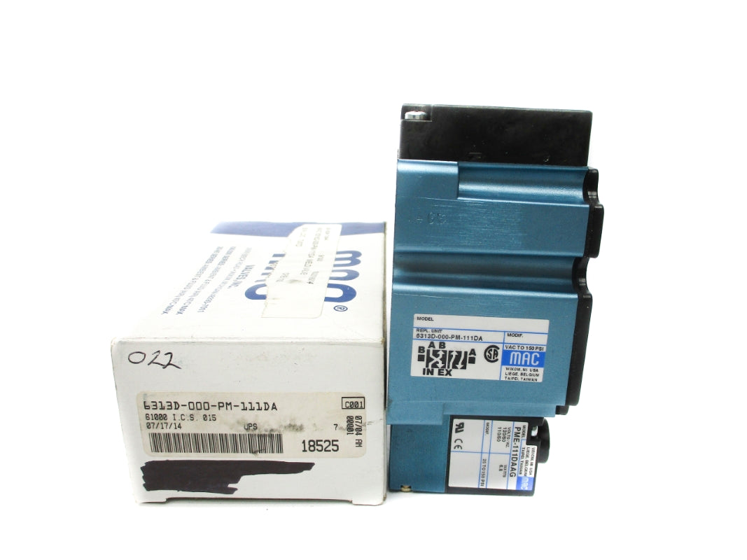 MAC 6313D-000-PM-111DA 150PSI 110/120V NSMP