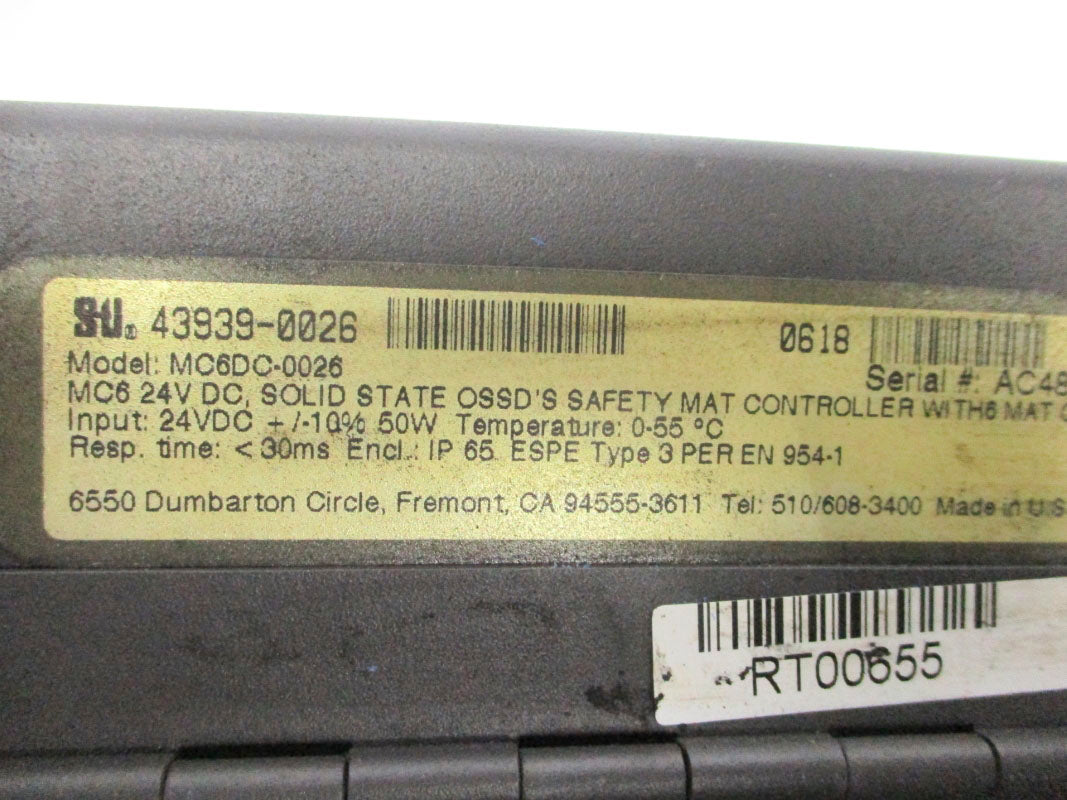 STI MC6DC-0026 43939-0026 24VDC UNMP