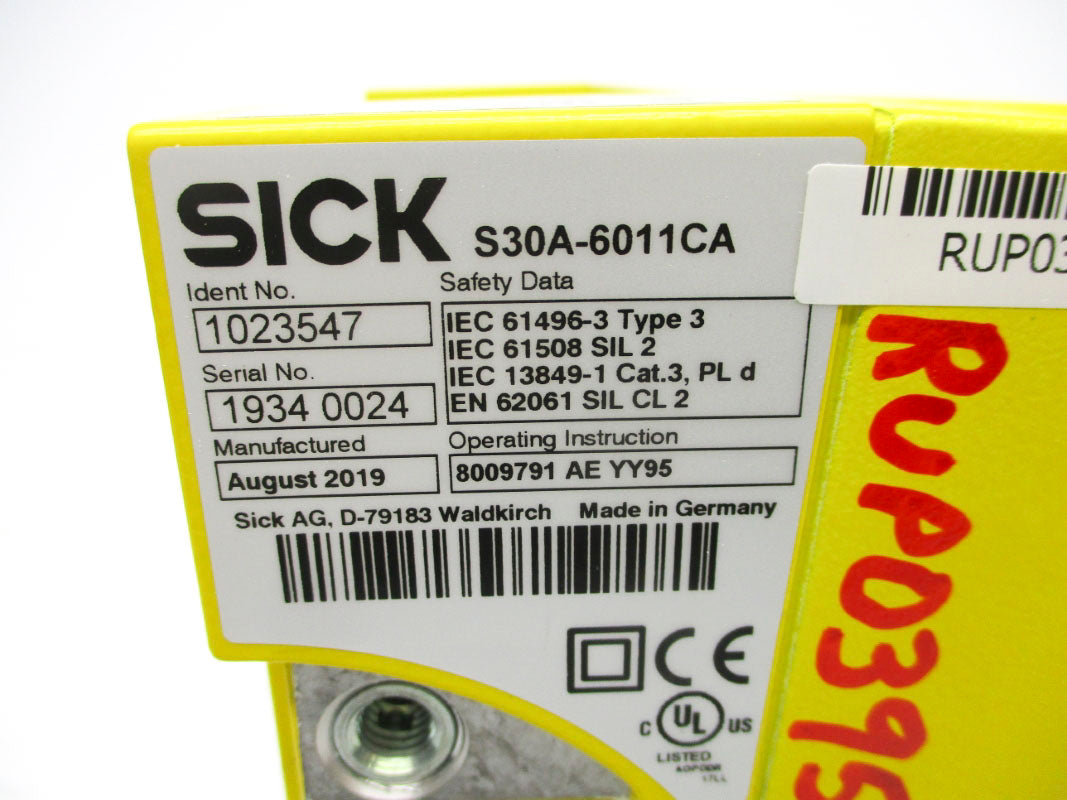 SICK S30A-6011CA 1023547 NSMP